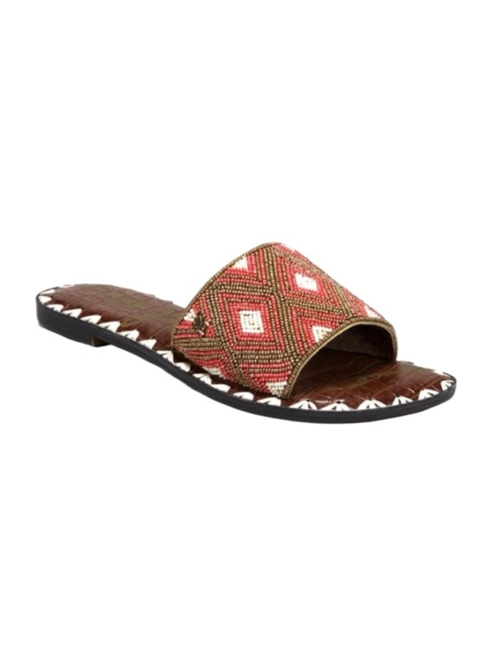 Sam Edelman Gunner Beaded Slides - Size 8.5